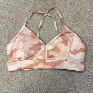 Forever 21 Pink Camo Sports Bra
